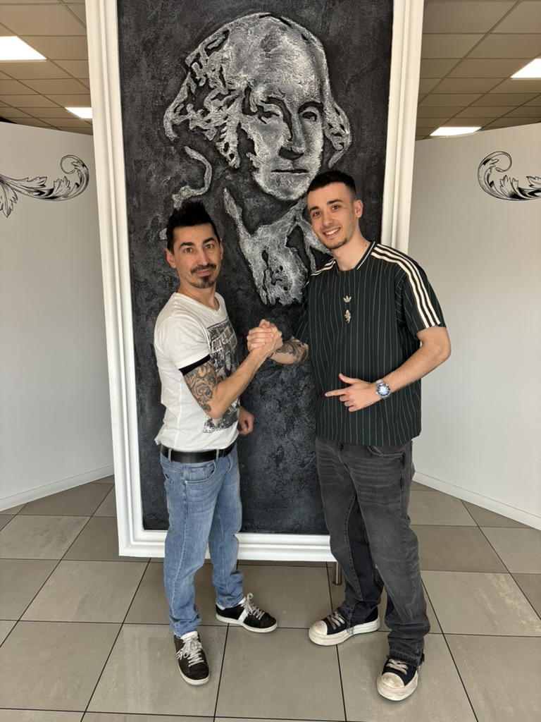 Matteo Trabucchi e Fabio Pili — Black Dollar Tattoo